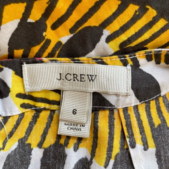 J. Crew Cotton Flora Shift Dress w/Pockets - Picture 6 of 11